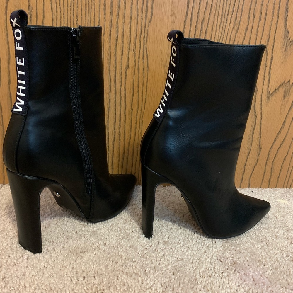 Legacy logo high heel ankle boots Size 6